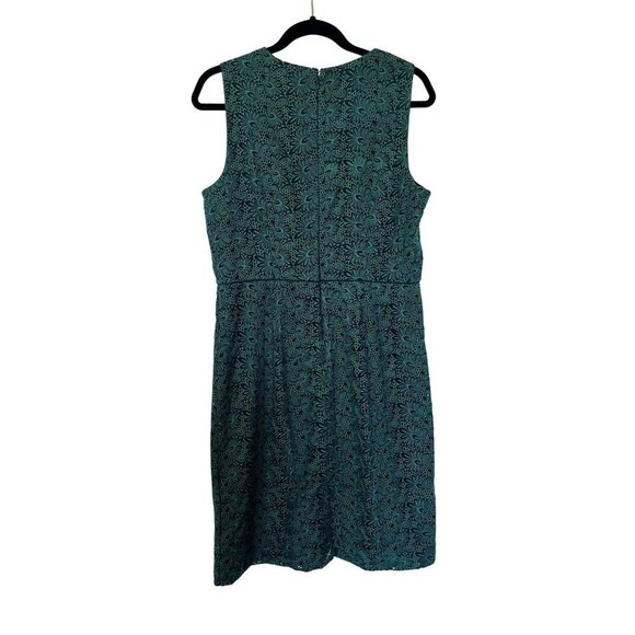 NWT Ann Taylor Emerald Green Midi Sheath Dress 10 - Picture 3 of 7